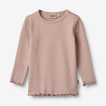 Wheat Main T-shirt L/S Ida T-Shirt 2487 rose powder
