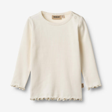 Wheat Main T-shirt L/S Ida T-Shirt 3182 ivory