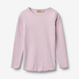 Wheat Main T-shirt L/S Ida T-Shirt 1346 lavender