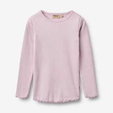 Wheat Main T-shirt L/S Ida T-Shirt 1346 lavender
