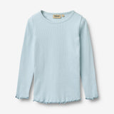Wheat Main T-shirt L/S Ida T-Shirt 2703 summer sky