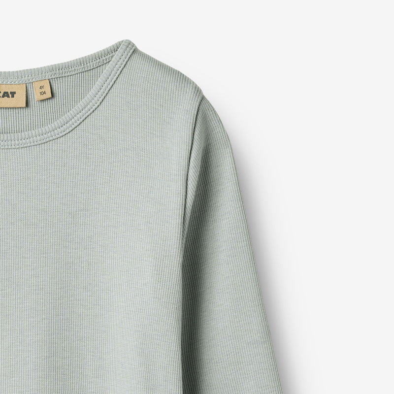Wheat Main T-shirt L/S Ida T-Shirt 9567 soft rain