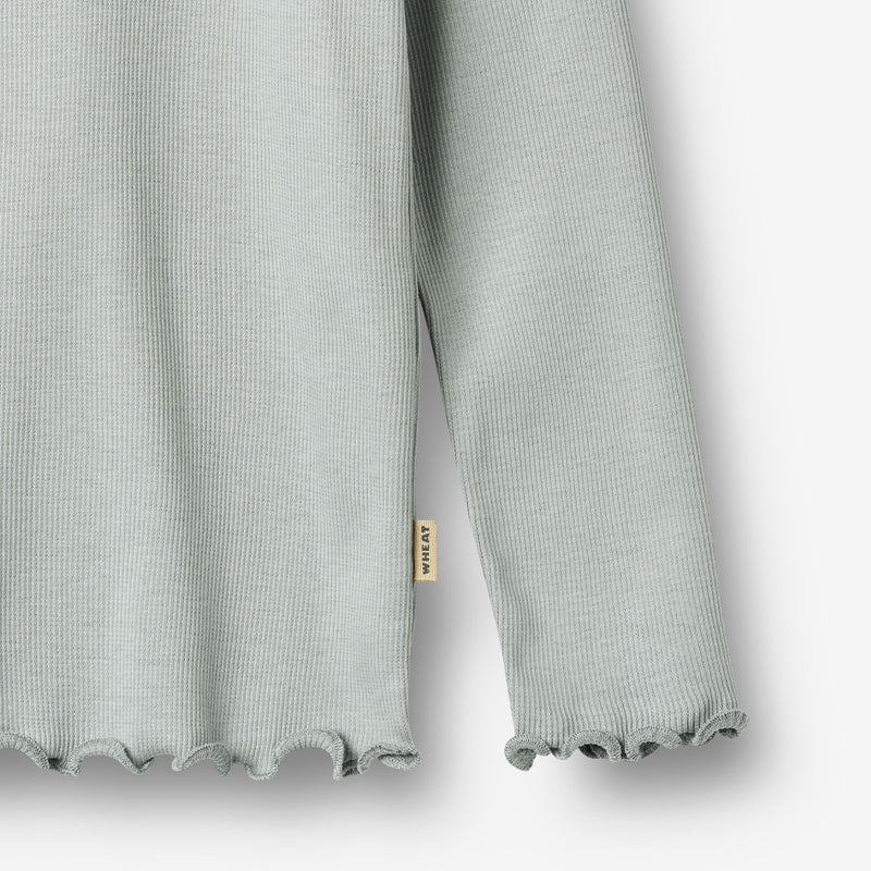 Wheat Main T-shirt L/S Ida T-Shirt 9567 soft rain