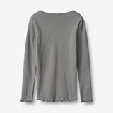 Wheat Main T-shirt L/S Ida T-Shirt 9624 flint