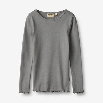 Wheat Main T-shirt L/S Ida T-Shirt 9624 flint