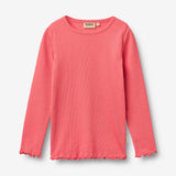 Wheat Main T-shirt L/S Ida T-Shirt 9668 watermelon