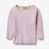 Wheat Main T-shirt L/S Ida T-Shirt 1346 lavender