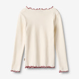 Wheat Main T-shirt L/S Louann T-Shirt 3182 ivory