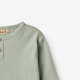 Wheat Main T-shirt L/S Morris Jersey Tops and T-Shirts 5050 morning mist