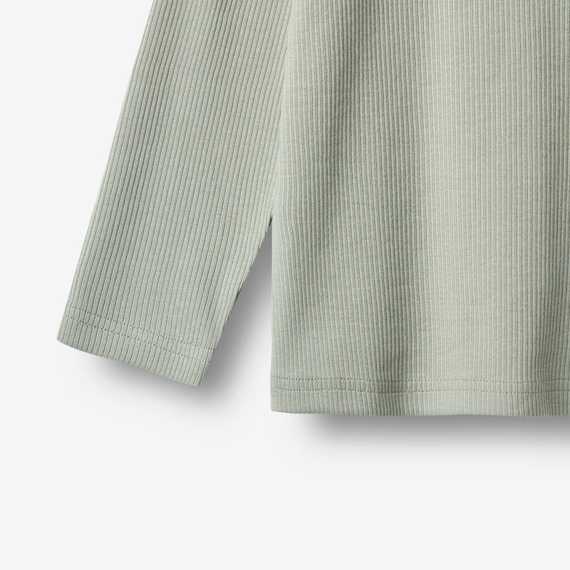 Wheat Main T-shirt L/S Morris Jersey Tops and T-Shirts 5050 morning mist