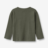 Wheat Main T-shirt L/S Morris Jersey Tops and T-Shirts 9576 winter forest