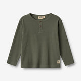 Wheat Main T-shirt L/S Morris Jersey Tops and T-Shirts 9576 winter forest