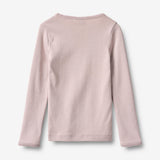 Wheat Main T-shirt L/S Print Belis T-Shirt 1354 soft lilac