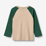Wheat Main T-shirt L/S Rolf Jersey Tops and T-Shirts 9558 kale
