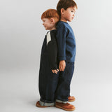 Wheat Main T-shirt L/S print Dixie Jersey Tops and T-Shirts 1194 blue denim