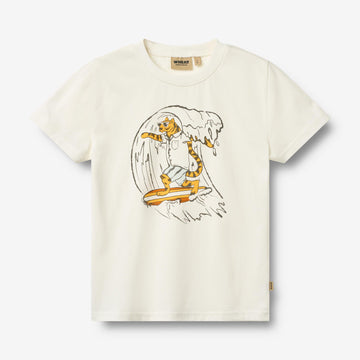 Wheat Main T-shirt S/S Finn T-Shirt 9639 cloud