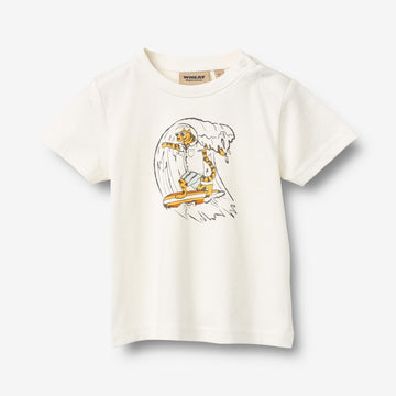 Wheat Main T-shirt S/S Finn T-Shirt 9639 cloud