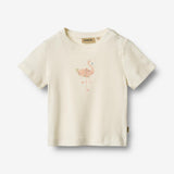 Wheat Main T-shirt S/S Soffie T-Shirt 3182 ivory