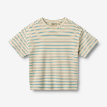 Wheat Main T-shirt S/S Tommy T-Shirt 9662 spring lake stripe