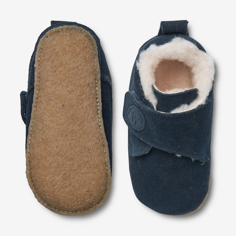 Wheat Footwear Indoor Shoe Taj Indoor Shoes 1432 navy