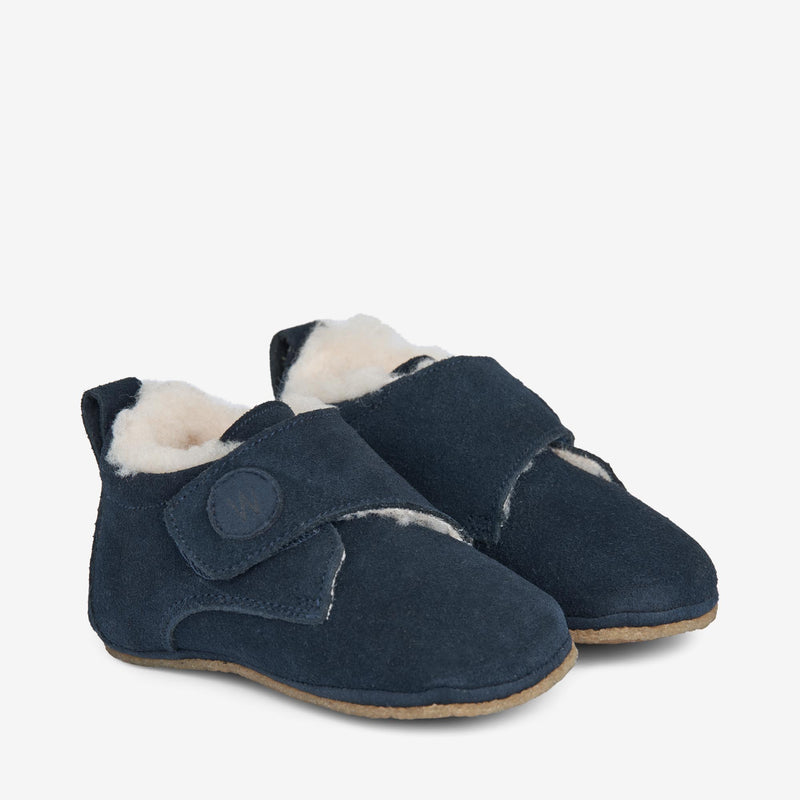 Wheat Footwear Indoor Shoe Taj Indoor Shoes 1432 navy