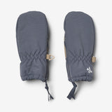 Wheat Outerwear Technical Mittens Zipper Accessory 1292 greyblue