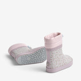 Wheat Footwear Thermo Barefoot Rubber Boot Arden Rubber Boot 9735 lilac blue flowers