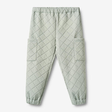 Wheat Outerwear Thermo Cargo Pants Nane Trousers 4142 green stripe