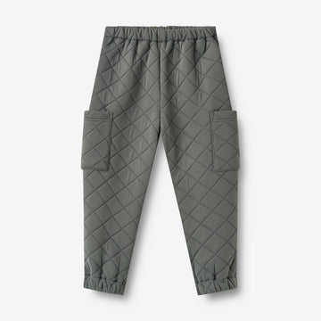 Wheat Outerwear Thermo Cargo Pants Nane Trousers 0419 dark shadow