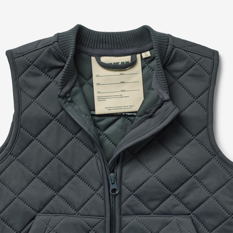 Wheat Outerwear Thermo Gilet Ede Vest 1060 ink