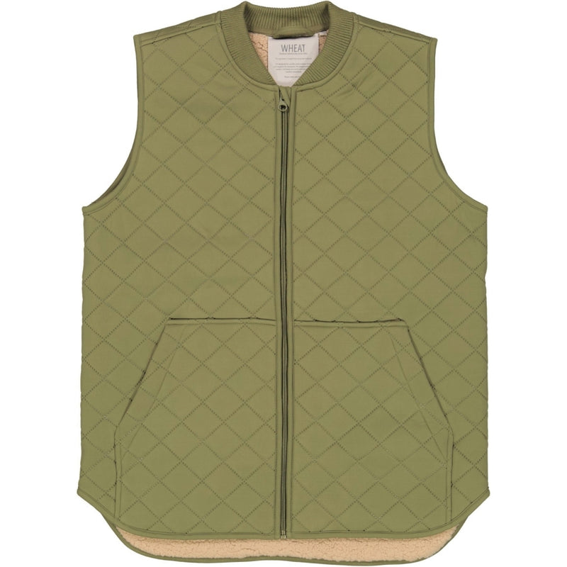 Wheat Outerwear Thermo Gilet Eden adult Thermo 4214 olive