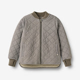 Wheat Outerwear Thermo Jacket Benni Jacket 9622 brown stripe