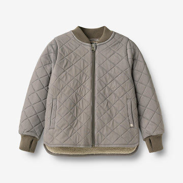Wheat Outerwear Thermo Jacket Benni Jacket 9622 brown stripe