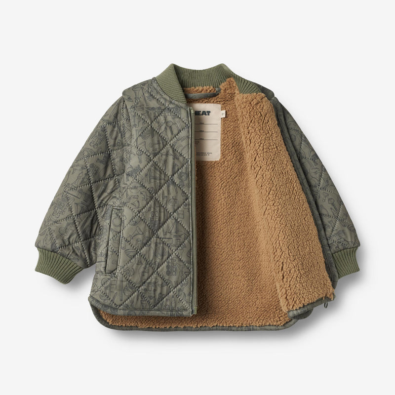 Wheat Outerwear Thermo Jacket Benni | Baby Thermo 1175 pocket treasures