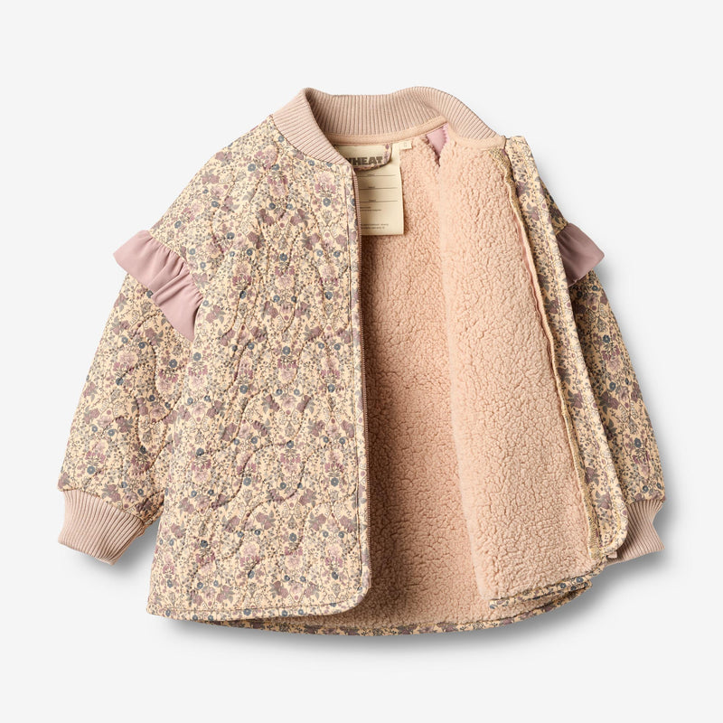 Wheat Outerwear Thermo Jacket Ellas Jacket 9583 mellow peach tapestry
