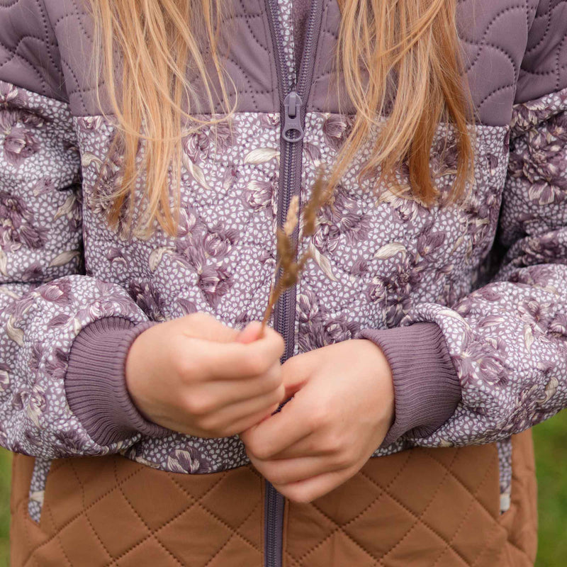 Wheat Outerwear Thermo Jacket Hadis Thermo 1156 lilac tulips