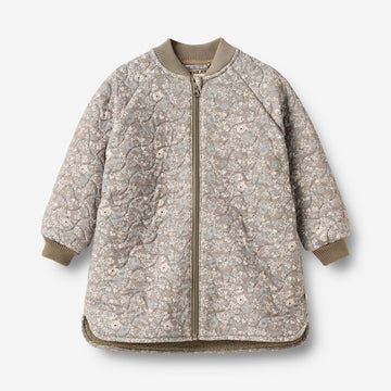 Wheat Outerwear Thermo Jacket Helga Jacket 9673 grey stone flowers