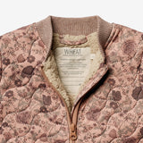 Wheat Outerwear Thermo Jacket Helga Thermo 2474 rose dawn flowers