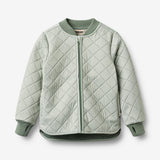 Wheat Outerwear Thermo Jacket Loui Jacket 4142 green stripe