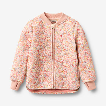 Wheat SMU Thermo Jacket Loui Jacket 9598 fruits and flowers
