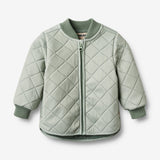 Wheat Outerwear Thermo Jacket Loui Jacket 4142 green stripe
