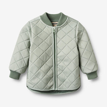 Wheat Outerwear Thermo Jacket Loui Jacket 4142 green stripe