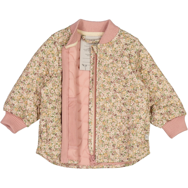 Wheat Outerwear Thermo Jacket Loui Thermo 3130 eggshell flowers