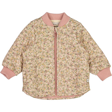 Wheat Outerwear Thermo Jacket Loui Thermo 3130 eggshell flowers