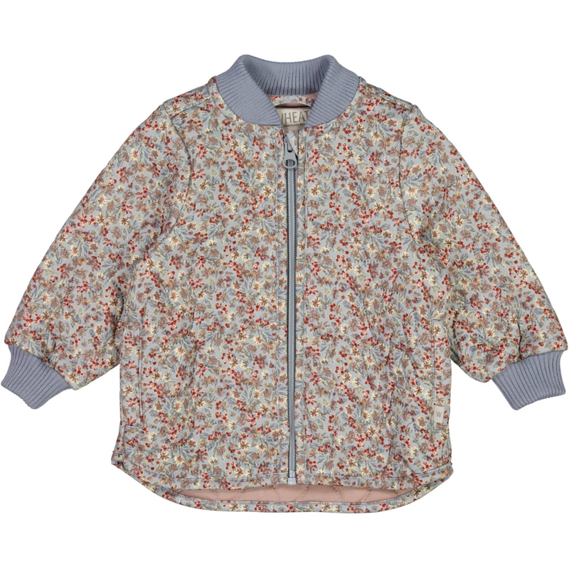 Wheat Outerwear Thermo Jacket Loui Thermo 9052 dusty dove flowers