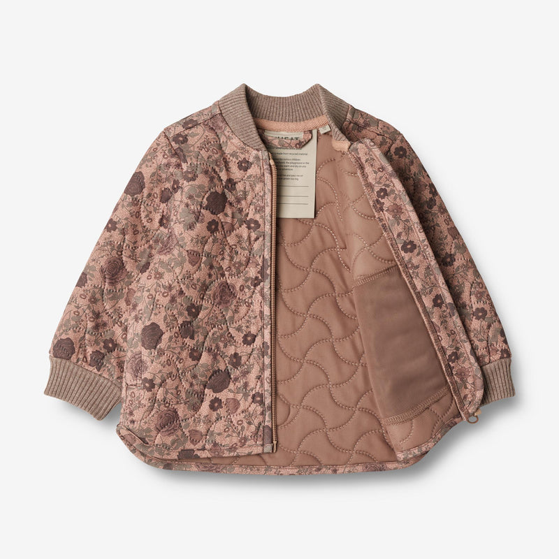 Wheat Outerwear Thermo Jacket Loui | Baby Thermo 2474 rose dawn flowers