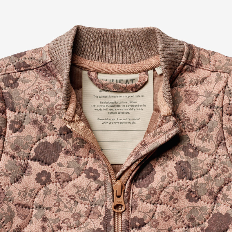 Wheat Outerwear Thermo Jacket Loui | Baby Thermo 2474 rose dawn flowers