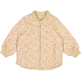 Wheat Outerwear Thermo Jacket Loui LTD Thermo 9057 soft beige flowers