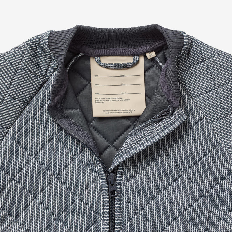 Wheat Outerwear Thermo Jacket Sylvester Thermo 1073 ink stripe