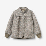 Wheat Outerwear Thermo Jacket Thilde Jacket 9673 grey stone flowers